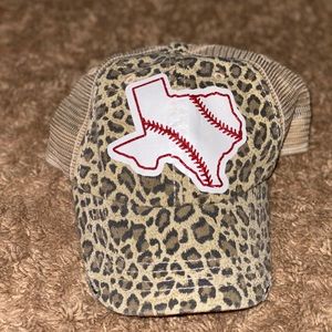 Leopard Baseball Texas Cap